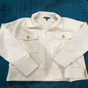 Pocket crop shirt